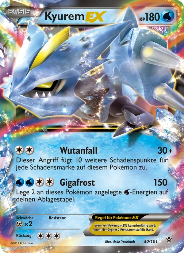 Kyurem-EX Plasma-Blaster 30/101