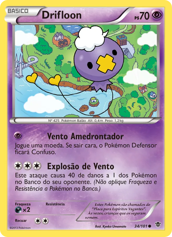 Drifloon Explosão de Plasma 34/101