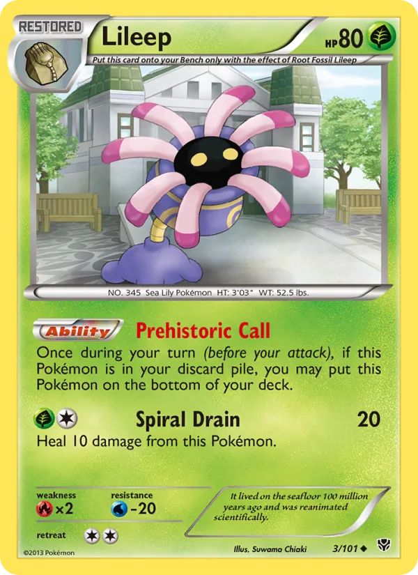 Lileep Plasma Blast 3/101