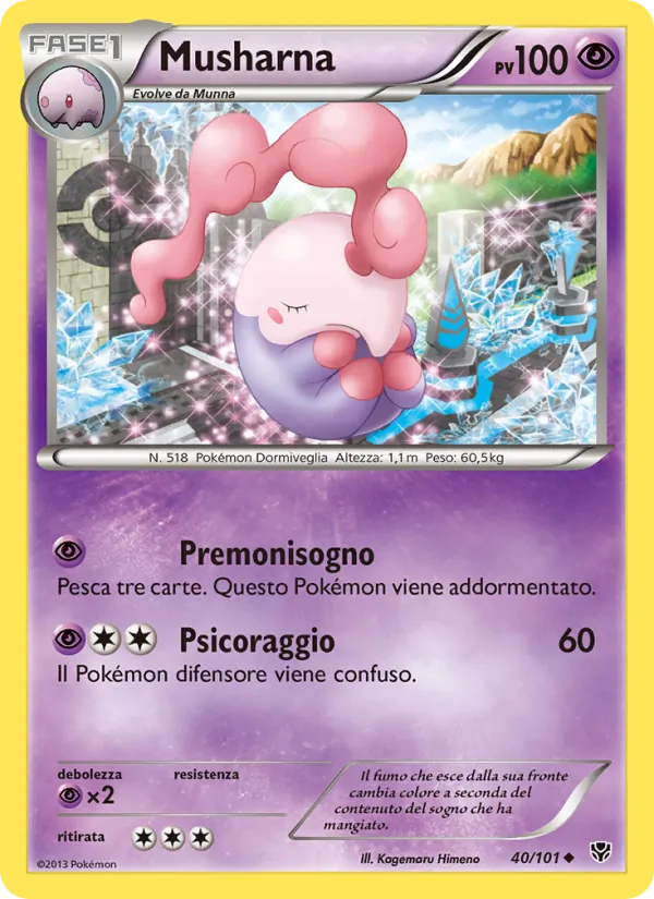 Musharna Esplosione Plasma 40/101
