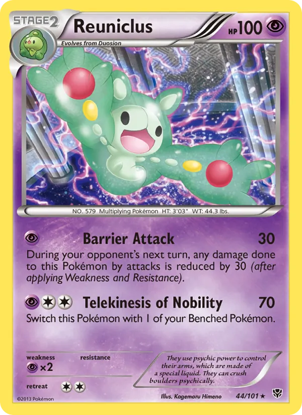 Reuniclus Plasma Blast 44/101