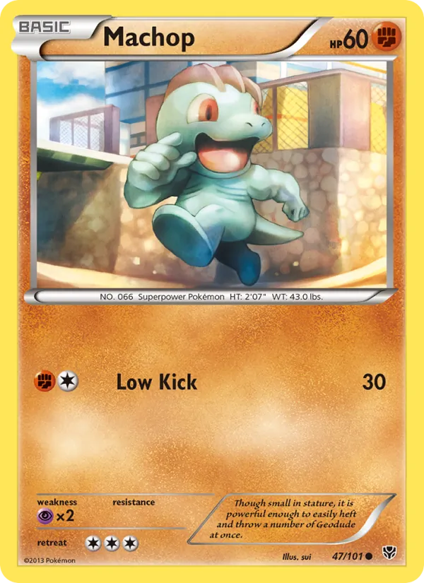 Machop Plasma Blast 47/101