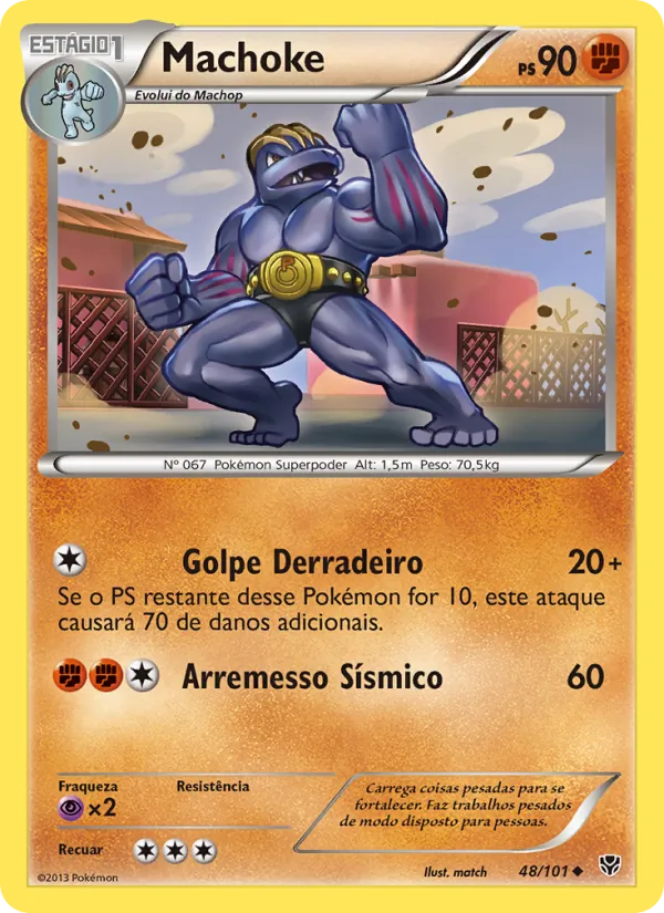 Machoke Explosão de Plasma 48/101
