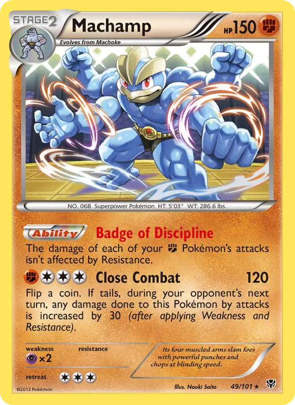 Machamp Plasma Blast 49/101
