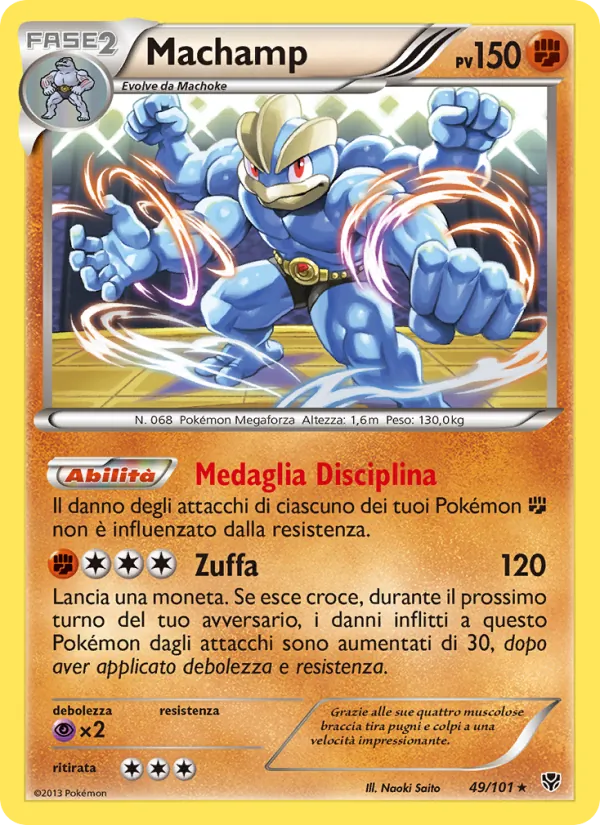 Machamp Esplosione Plasma 49/101