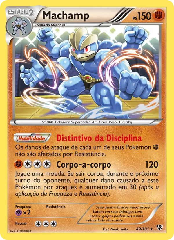 Machamp Explosão de Plasma 49/101