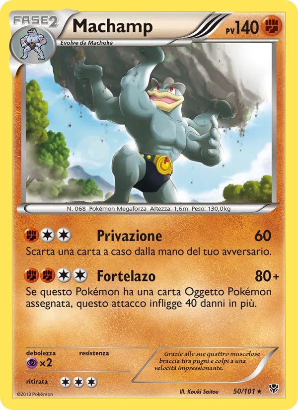 Machamp Esplosione Plasma 50/101