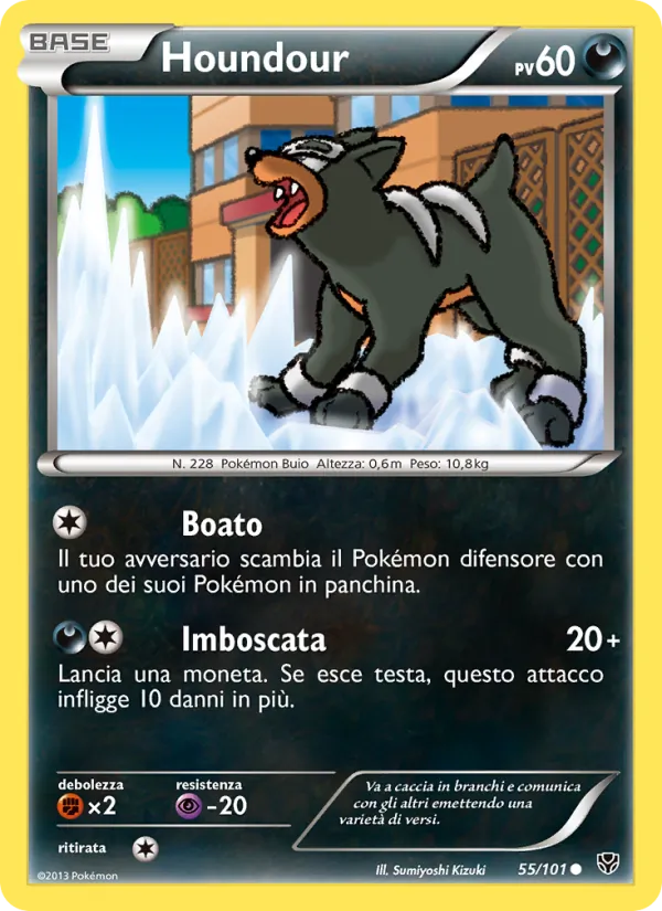 Houndour Esplosione Plasma 55/101