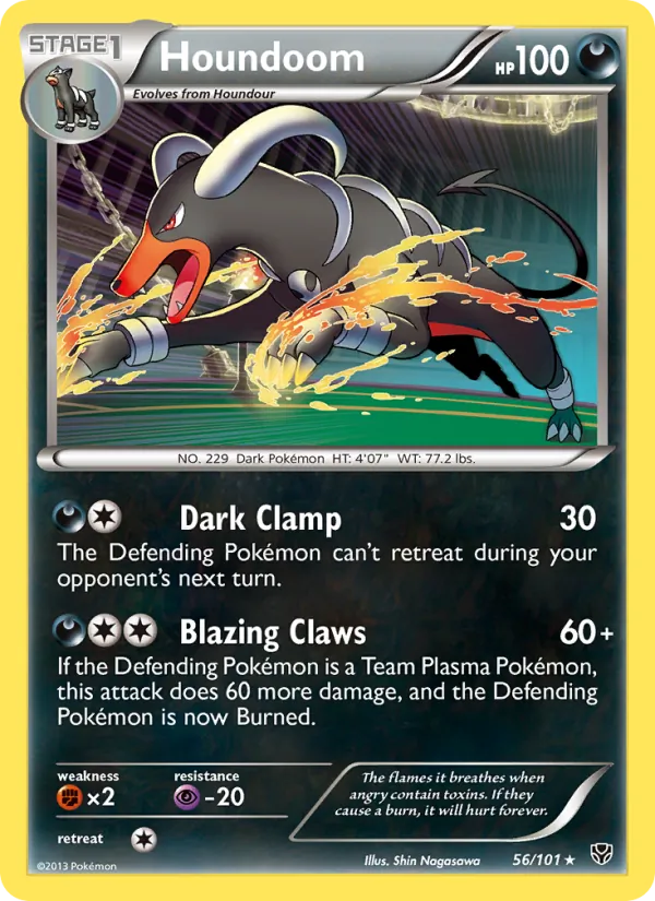 Houndoom Plasma Blast 56/101