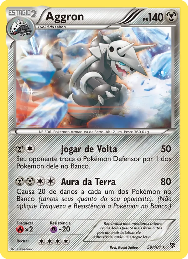 Aggron Explosão de Plasma 59/101