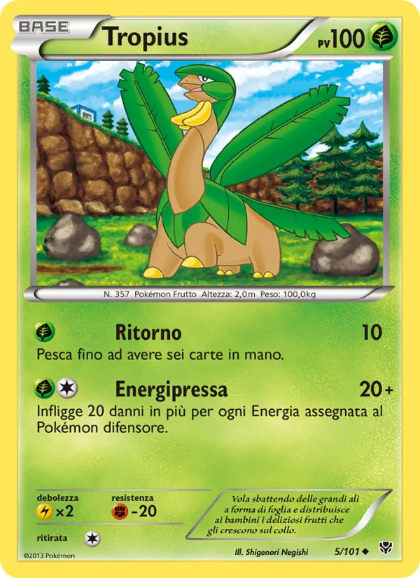 Tropius Esplosione Plasma 5/101