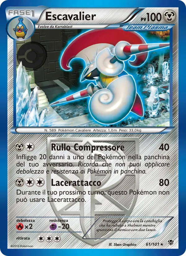 Escavalier Esplosione Plasma 61/101