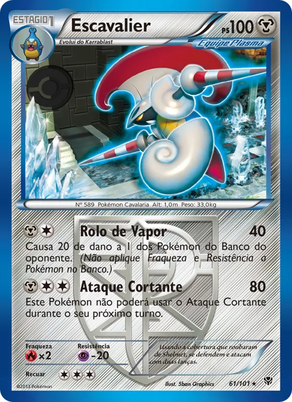 Escavalier Explosão de Plasma 61/101