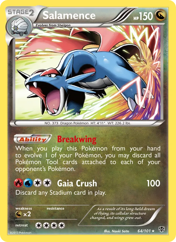 Salamence Plasma Blast 64/101