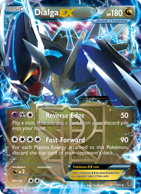 Dialga-EX Plasma Blast 65/101