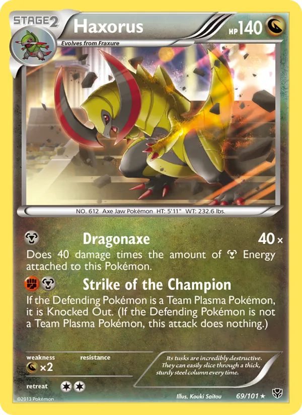 Haxorus Plasma Blast 69/101