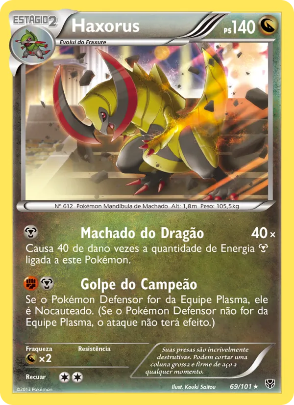 Haxorus Explosão de Plasma 69/101