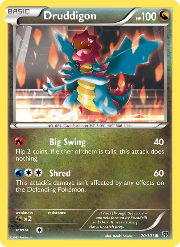 Druddigon Plasma Blast 70/101