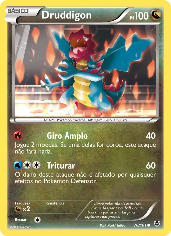 Druddigon Explosão de Plasma 70/101