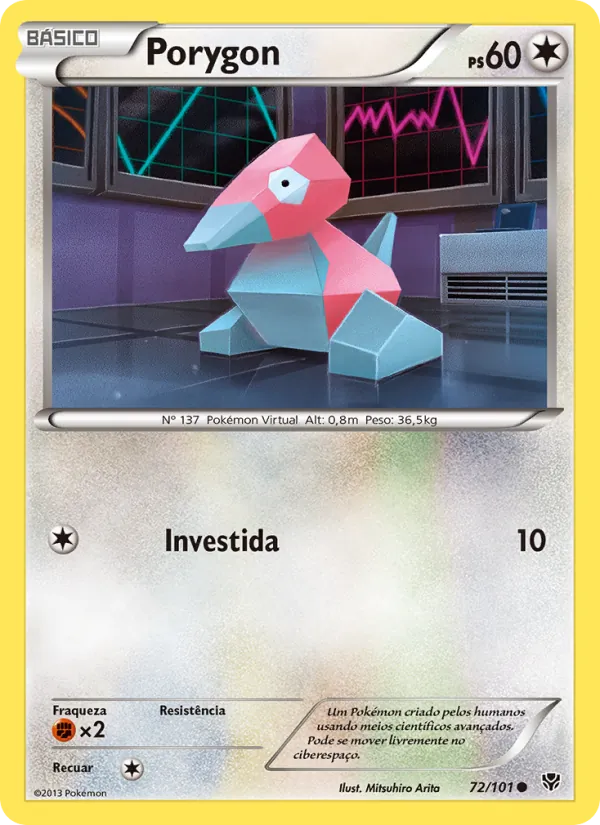 Porygon Explosão de Plasma 72/101