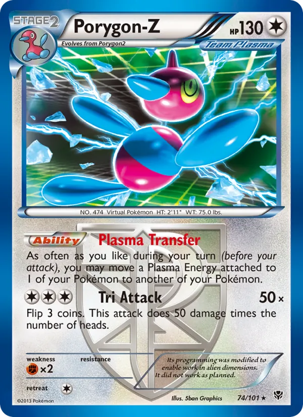 Porygon-Z Plasma Blast 74/101