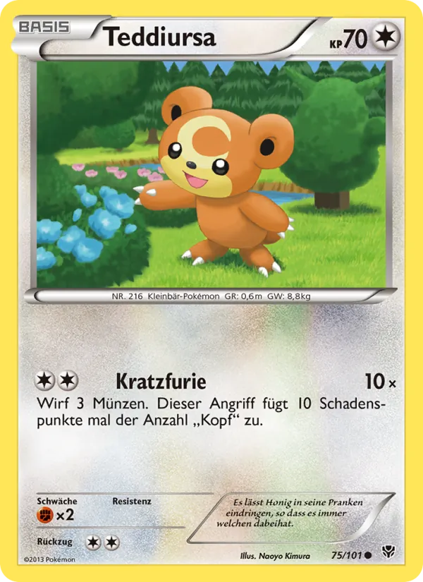 Teddiursa Plasma-Blaster 75/101