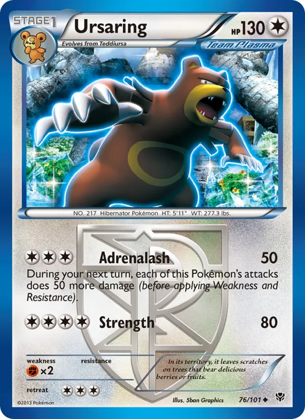 Ursaring Plasma Blast 76/101