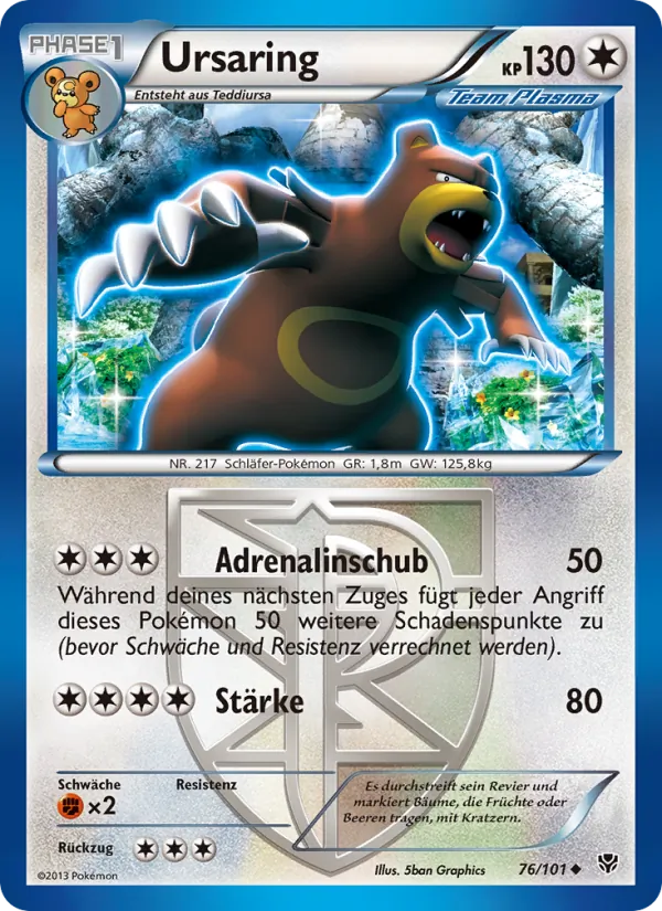 Ursaring Plasma-Blaster 76/101