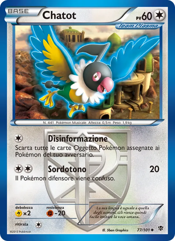 Chatot Esplosione Plasma 77/101