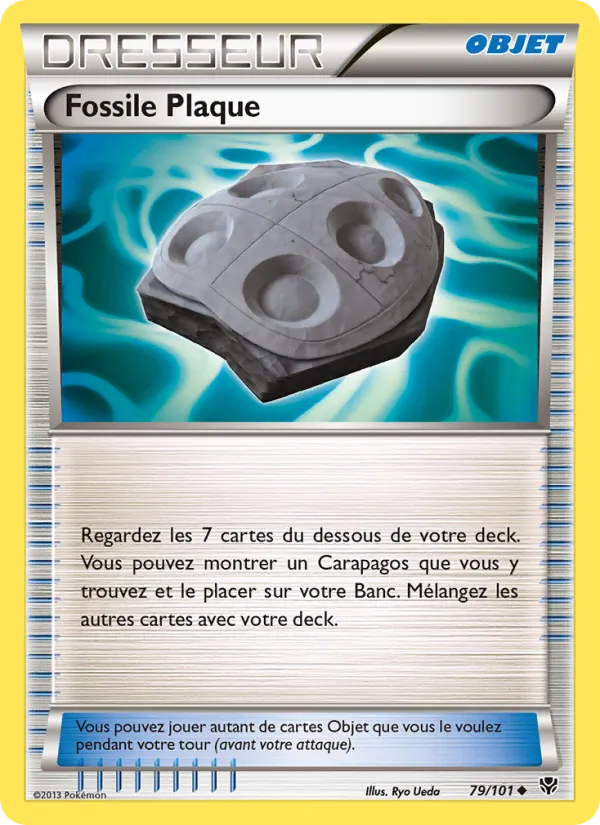 Fossile Plaque Explosion Plasma 79/101