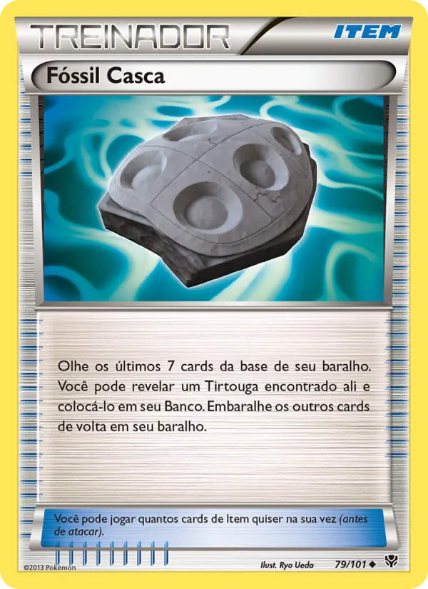 Fóssil Casca Explosão de Plasma 79/101