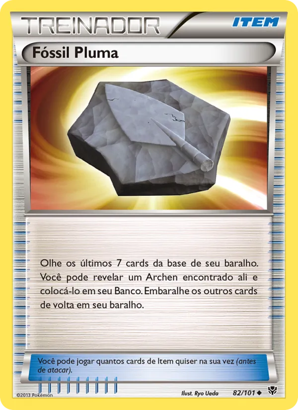 Fóssil Pluma Explosão de Plasma 82/101