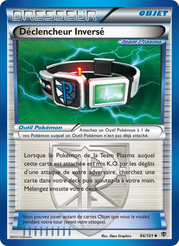 Déclencheur Inversé Explosion Plasma 86/101