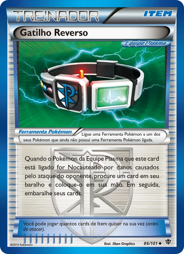 Gatilho Reverso Explosão de Plasma 86/101