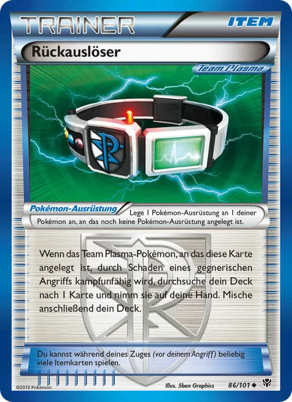 Rückauslöser Plasma-Blaster 86/101