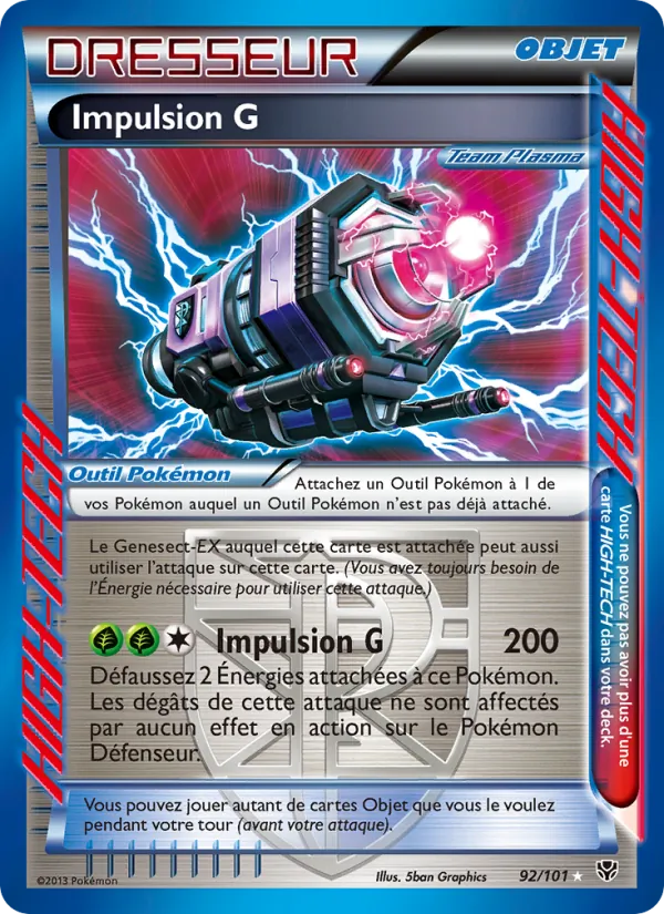 Impulsion G Explosion Plasma 92/101