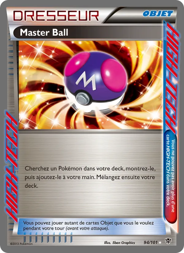 Master Ball Explosion Plasma 94/101