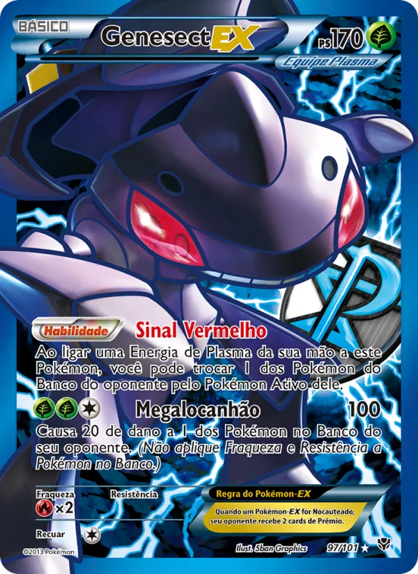 Genesect-EX Explosão de Plasma 97/101