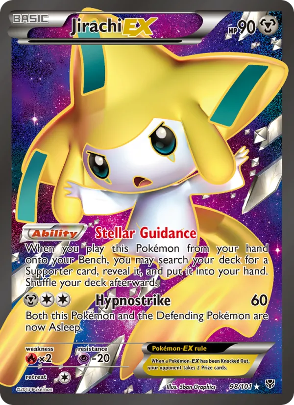 Jirachi-EX Plasma Blast 98/101
