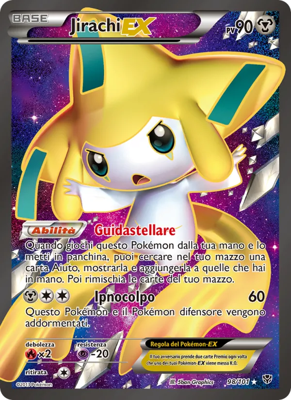 Jirachi-EX Esplosione Plasma 98/101