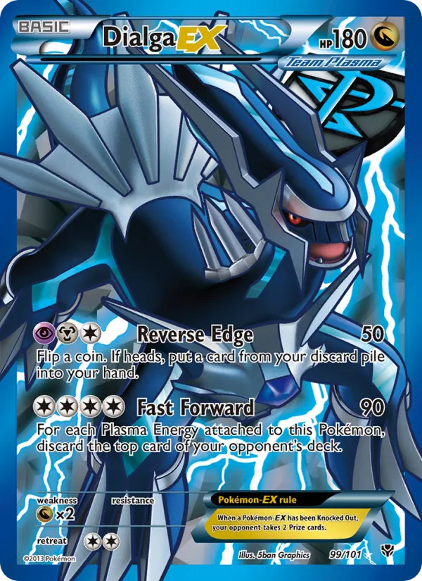 Dialga-EX Plasma Blast 99/101