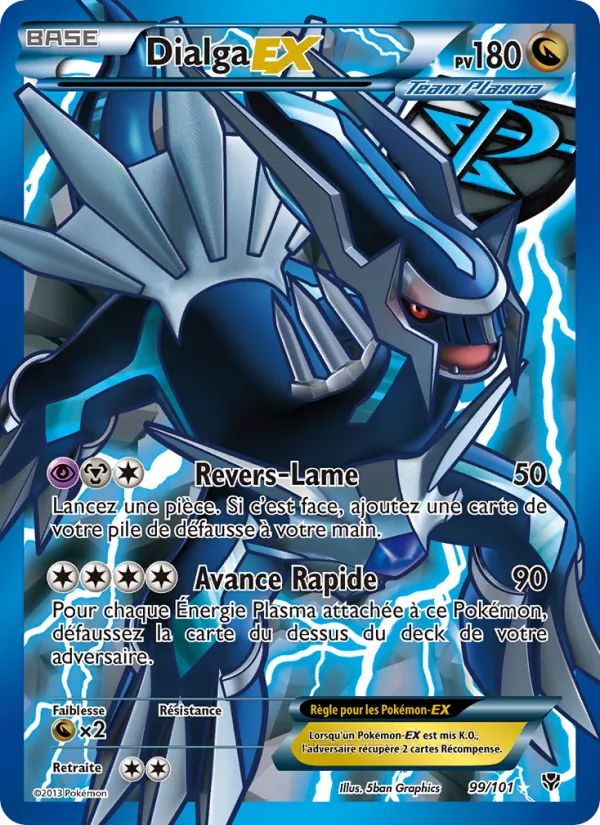 Dialga EX Explosion Plasma 99/101