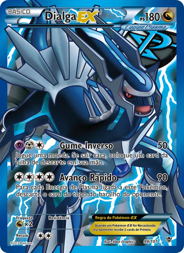 Dialga-EX Explosão de Plasma 99/101