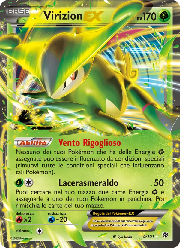Virizion-EX Esplosione Plasma 9/101