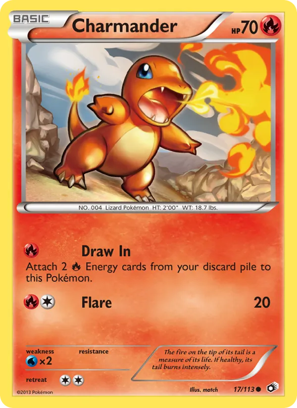 Charmander Legendary Treasures 17/113