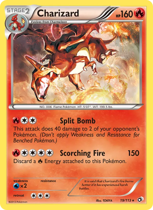 Charizard Legendary Treasures 19/113