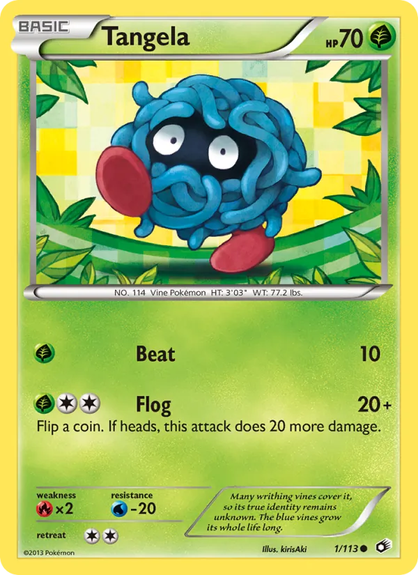 Tangela Legendary Treasures 1/113