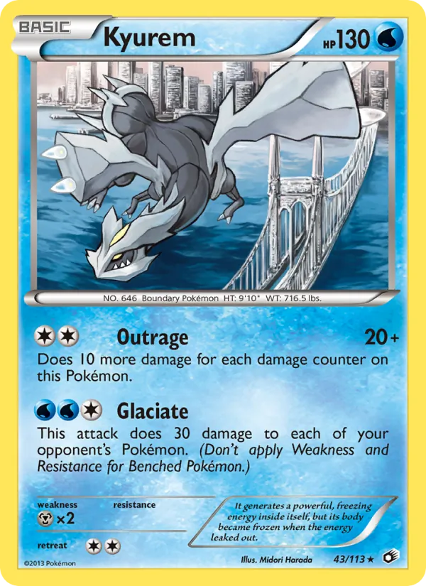 Kyurem Legendary Treasures 43/113