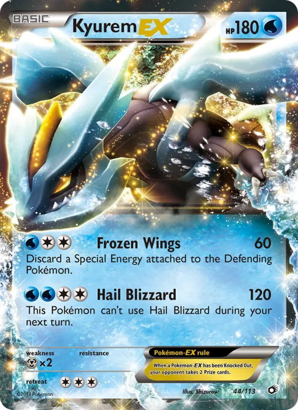 Kyurem-EX Legendary Treasures 44/113