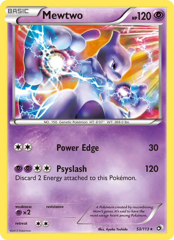 Mewtwo Tesouros Lendários 53/113